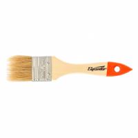 Кисть плоская Slimline 1.5" (38 мм), натуральная щетина, деревянная ручка Sparta