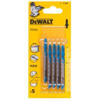 Набор пилок для лобзика T118G DeWalt 5шт (DT2162)