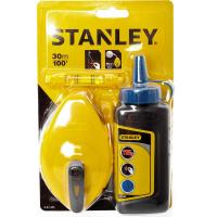 Комплект разметочный Stanley шнур 30м, флакон с порошком 0-47-443