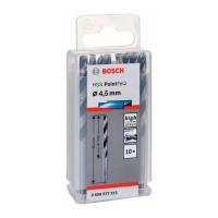 Сверло спиральное Bosch PointTeQ 4.5мм 10шт (213)
