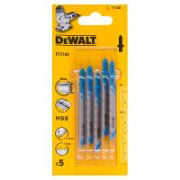 Набор пилок для лобзика T118A DeWalt 5шт (DT2160)
