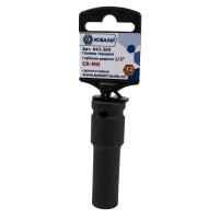 Головка торцевая глубокая ударная КОБАЛЬТ 1/2", 12 мм, Cr-Mo (1 шт.)