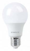 Лампа светодиодная LL-E-A60-11W-230-6K-E27 (груша, 11Вт, холод., Е27) Eurolux