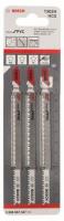 Набор пилок Bosch 3шт T302H CleanPVC, пластик (447)