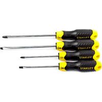 Набор отверток Stanley 4шт "Cushiongrip" (5х100; pl6,5х200; ph1x75, ph2x150) 0-65-013