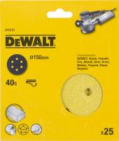 Шкурка эксцентриковая DeWalt Ф150 з. 40 DT3131