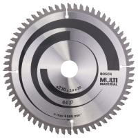Диск пильный Bosch твердосплавный 230х30х 64 Multi (513)