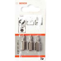 Набор бит Bosch 3шт 25ММ PH0 XH (506)
