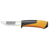 Нож FISKARS для тяжелых работ с точилкой (1023619)