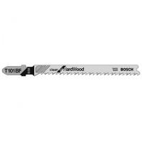 Пилка для лобзика Bosch по ламинату, дереву T101 BF, чистый рез (988)
