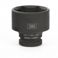 Головка ударная шестигранная, 36 мм, 1/2, CrMo Stels