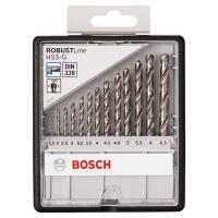 Набор сверл Bosch 13шт HSS-G 135° Robust Line (538)