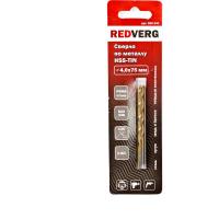 Сверло по металлу RedVerg HSS-TiN 4 мм (2 шт.)(500641)