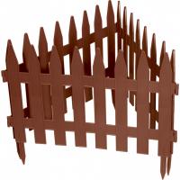 Забор декоративный "Рейка", 28 х 300 см, терракот, Россия, Palisad