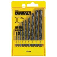 Набор сверл DeWalt 10шт HSS-R металл (1-10) DT5911
