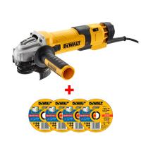 Машина шлифовальная угловая DeWalt DWE4257D4