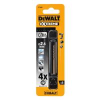 Сверло по металлу DeWalt EX HSS-CO 2.5х57х30мм DT4901 (2шт)