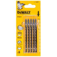 Набор пилок для лобзика T244D DeWalt 5шт (DT2077)