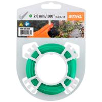 Леска для триммера Stihl 2,0 (15,3м) круглая зеленая