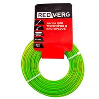 Леска для триммера RedVerg д 3,0мм (15м) круглая армированная