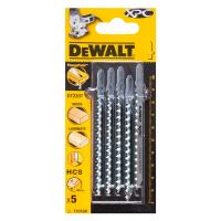Набор пилок для лобзика T101BR DeWalt 5шт (DT2207)