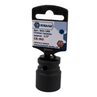 Головка торцевая ударная КОБАЛЬТ 1/2", 22 мм, Cr-Mo (1 шт.)