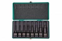 Набор ударных торцевых головок Torx 1/2",  в кейсе, 8 шт. Stels
