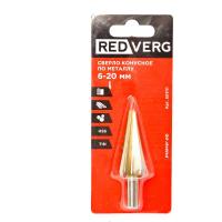 Сверло конусное по металлу RedVerg 6-20 мм(501111)