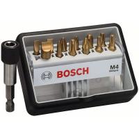 Набор бит Bosch 12шт TIN+держатель PH/PZ/T/S 25мм RL (580)