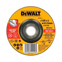 Круг шлифовальный по металлу DeWalt 125x22.2x3мм