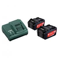 Набор аккумуляторов Metabo Basic-Set 52 (2 акк 5,2Ач 18Вч+З/У ASC 30-36)