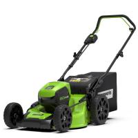Газонокосилка Greenworks 60В 46см в комплекте с АКБ 4Ач и ЗУ
