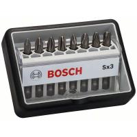 Набор бит Bosch 8шт PH+PZ 49мм Robust Line(558)