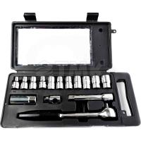 Набор головок торцевых Stanley 1/2" (15 предметов) 1-87-065