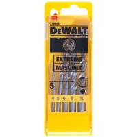 Набор сверл DeWalt 5шт камень (4-10) DT6956