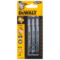 Набор пилок для лобзика T144DF DeWalt 3шт (DT2220)
