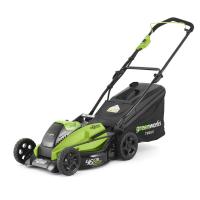Газонокосилка аккумуляторная Greenworks GD40LM45 АКБ G-MAX 40V (АКБ40V 4 Ач;ЗУ40V)