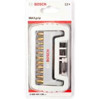 Набор бит Bosch 12шт +быстросменный держатель PH/PZ/T/S/HEX 25мм (128)