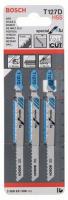 Набор пилок Bosch 3шт T127 D HSS (508)