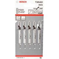 Набор пилок Bosch 5шт T101 AO (031)