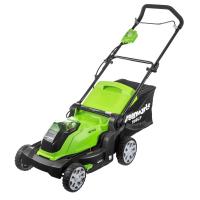Газонокосилка аккумуляторная Greenworks G40LM41K4  АКБ G-MAX 40V (АКБ40V 4Ач;ЗУ40V)