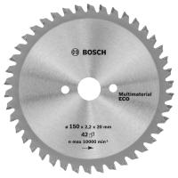 Диск пильный Bosch твердосплавный 150х20/16х 42 Multi ECO (799)