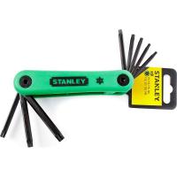 Набор ключей торцевых складных Stanley "Torx" Т9->Т40 4-69-263