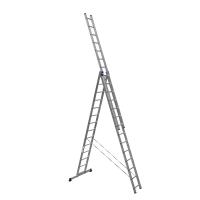 Лестница Алюмет 3*14 алюминиевая