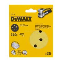 Шкурка эксцентриковая DeWalt Ф125 з.320 DT3118