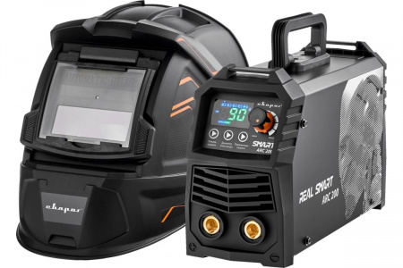 Сварочный инвертор Сварог REAL SMART ARC 200 BLACK (Z28303) + Маска и Краги