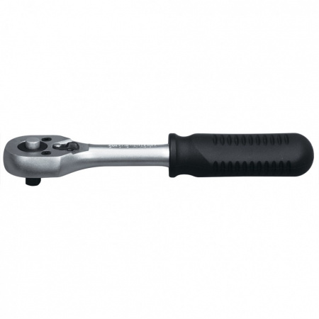 Ключ-трещотка 1/4 с переключателем, CrV, хромированный Matrix Master