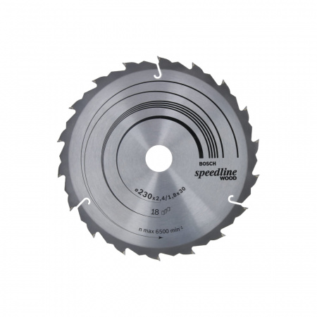 Диск пильный Bosch твердосплавный 230х30х 18 Speedline (804)
