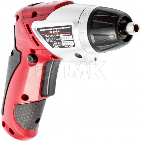 Шуруповерт аккумуляторный RedVerg RD-SD3,6L