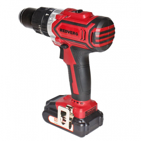 Шуруповерт аккумуляторный ударный бесщеточный RedVerg RD-SD20BL/2Y